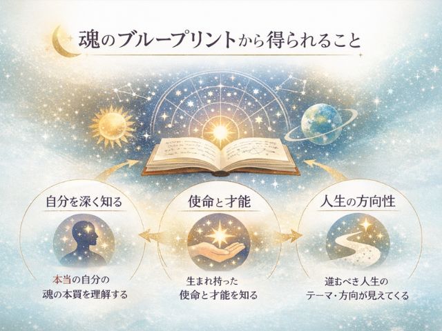 魂のブループリントから得られることのイメージ画像